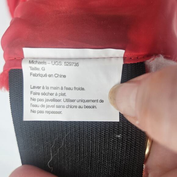 Santa Clause Suit Large Christmas Dog Coat Holiday Season Jacket Seasonal Outfit - Picture 6 of 6